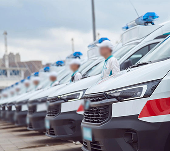 平原县服务车队展示